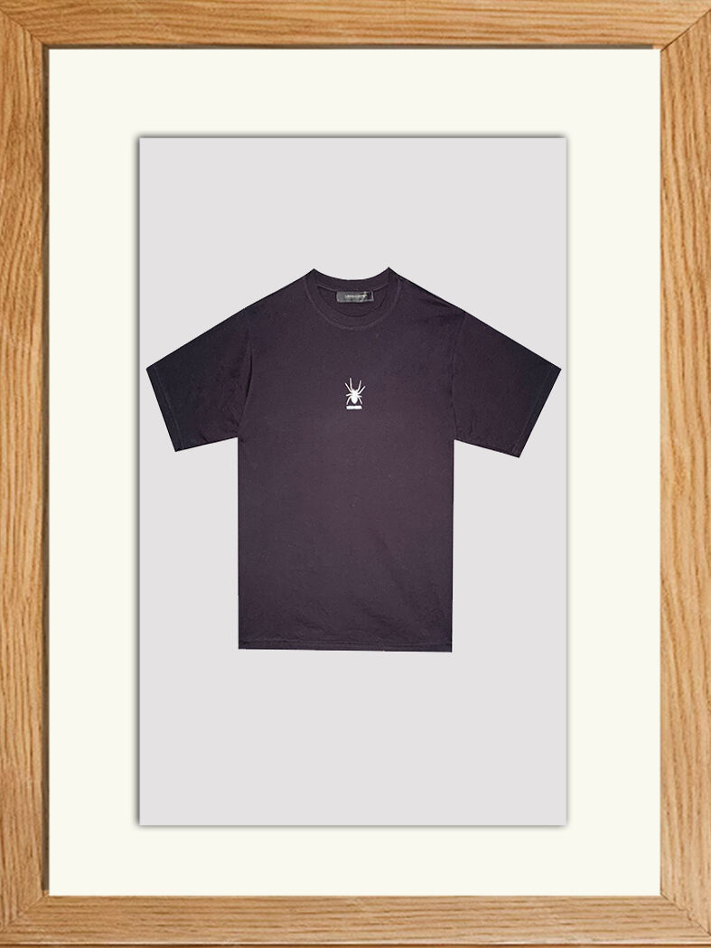 T-SHIRT SPIDER NERA - Shop Messagerie